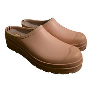 HUNTER Original Waterproof Play Clogs Azalea Pink - Size 10